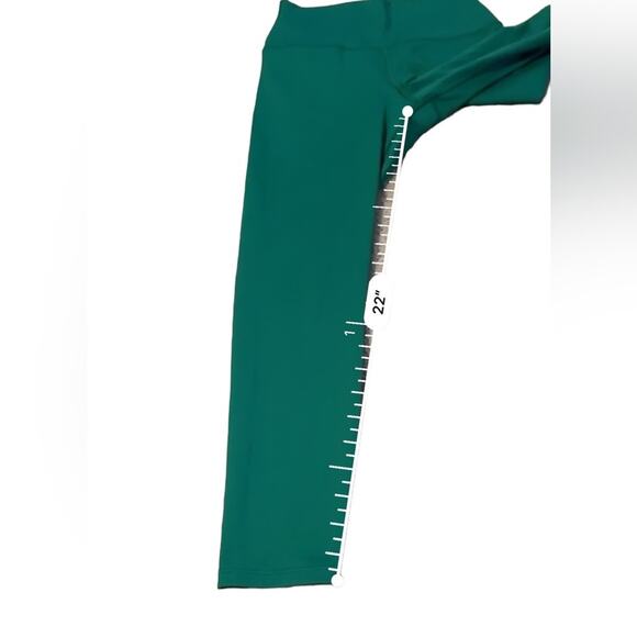 PatBO Emerald Green‎ High Rise Cropped Length Athletic Leggings Sz S - Picture 13 of 13